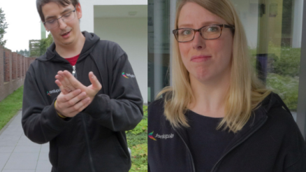 Das Team der akquinet outsourcing gGmbH: Isabel