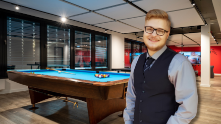 Das Team der akquinet NEXT GmbH: Justin